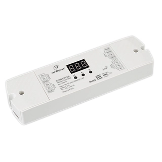 Конвертер SMART-K38-DMX (12-24V, SPI, 2.4G) (Arlight, IP20 Пластик, 5 лет) Конвертер SMART-K38-DMX (12-24V, SPI, 2.4G) (Arlight, IP20 Пластик, 5 лет)
