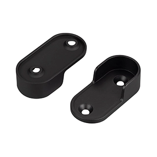 Держатель настенный WARDROBE-1930 BLACK (Arlight, Металл)