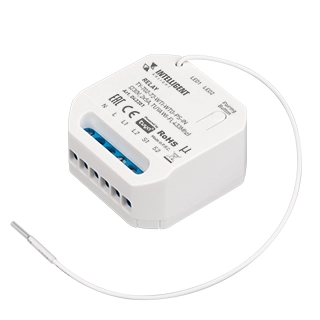 INTELLIGENT ARLIGHT Релейный модуль TY-702-72-WTI-WTO-PS-IN (230V, 2x5A, TUYA Wi-Fi, 433Mhz) (IARL, IP20 Пластик, 3 года) INTELLIGENT ARLIGHT Релейный модуль TY-702-72-WTI-WTO-PS-IN (230V, 2x5A, TUYA Wi-Fi, 433Mhz) (IARL, IP20 Пластик, 3 года)