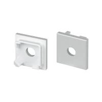 Заглушка SL-KANT-H16-S10 SQUARE с отверстием (Arlight, Пластик)