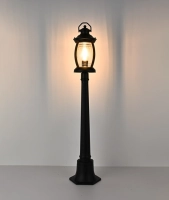 Светильник садово-парковый "Варна", G3967, 1* Е27  60W  IP44 h=1.1m, black+ wood Светильник садово-парковый "Варна", G3967, 1* Е27  60W  IP44 h=1.1m, black+ wood
