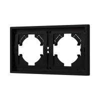 Рамка пластиковая FRM-TENDO-SFPL-2-BK (Arlight, -)