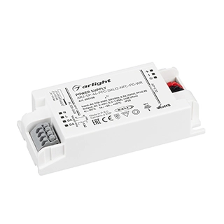 Блок питания ARJ-SP-44-PFC-DALI2-NFC-PD-WR (44W, 3-45V, 0.3-1.05A) (Arlight, IP20 Пластик, 5 лет) Блок питания ARJ-SP-44-PFC-DALI2-NFC-PD-WR (44W, 3-45V, 0.3-1.05A) (Arlight, IP20 Пластик, 5 лет)