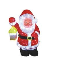 Светодиодная фигура Дед Мороз D6021 H46 см 120 LED белый
