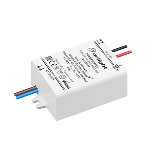 Блок питания ARJ-SP-10-PFC-NFC-WR (10W, 3-45V, 0.15-0.5A) (Arlight, IP20 Пластик, 5 лет) Блок питания ARJ-SP-10-PFC-NFC-WR (10W, 3-45V, 0.15-0.5A) (Arlight, IP20 Пластик, 5 лет)