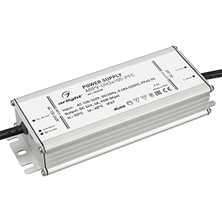 Блок питания ARPV-UH24100-PFC (24V, 4.2A, 100W) (Arlight, IP67 Металл, 7 лет)