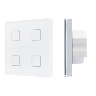 INTELLIGENT ARLIGHT Сенсорная панель DALI-301-11-IN White (BUS/24V, Backlight) (IARL, IP20 Пластик, 5 лет)
