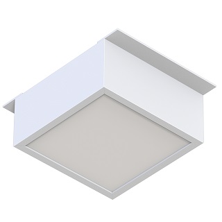 Светильник DL-GRIGLIATO-S90x90-6W Warm3000 (WH, 90 deg, 230) (Arlight, IP40 Металл, 5 лет)