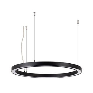 Светильник SP-CIRCLE-HANG-O3535-D600-35W Day4000 (RAL9005, 120 deg, 230V) IP40 LED (Arlight, Алюминий)