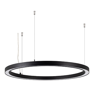 Светильник SP-CIRCLE-HANG-O3535-D700-40W Day4000 (RAL9005, 120 deg, 230V) IP40 LED (Arlight, Алюминий)