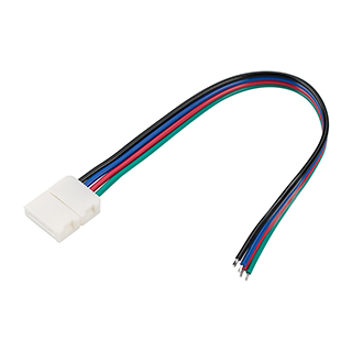 Коннектор выводной FIX-RGB-10mm-150mm-X1 (4-pin) (Arlight, -) Коннектор выводной FIX-RGB-10mm-150mm-X1 (4-pin) (Arlight, -)