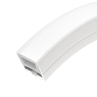 Силиконовый профиль WPH-FLEX-1414-TOP-S11-50m WHITE (Arlight, Силикон)