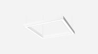 Светильник подвесной квадратный белый SILED CUADRA-PROF  520х520х50х70 (50 Вт)
