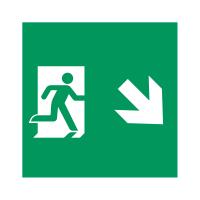 Пиктограмма EMGP-MARK-MA-RDOWN (Человек, Вниз-Вправо) (Arlight, Пластик)