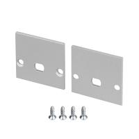 Заглушка LINE-2525 с отверстием (Arlight, Алюминий)