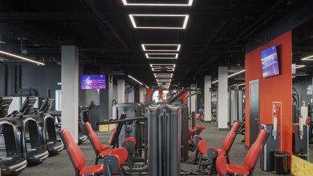 Светильник подвесной квадратный белый SILED CUADRA-PROF 1000х1000х50х70 (100 Вт)