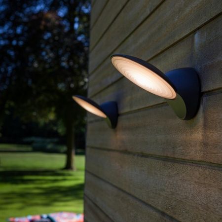 Настенный светильник Lutec, Темно-серый, Модерн, W1896-3K Gr