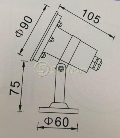 Светильник для бассейнов, прудов, водоемов, ug1006