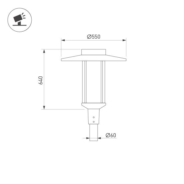 Светильник ALT-MASAR-50W Warm3000 (BK, 150x30 deg, 230V) (Arlight, IP65 Металл, 5 лет) Светильник ALT-MASAR-50W Warm3000 (BK, 150x30 deg, 230V) (Arlight, IP65 Металл, 5 лет)