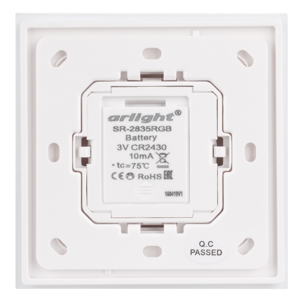 Панель Rotary SR-2835RGB-RF-UP White (3V, RGB) (Arlight, IP20 Пластик, 3 года) Панель Rotary SR-2835RGB-RF-UP White (3V, RGB) (Arlight, IP20 Пластик, 3 года)
