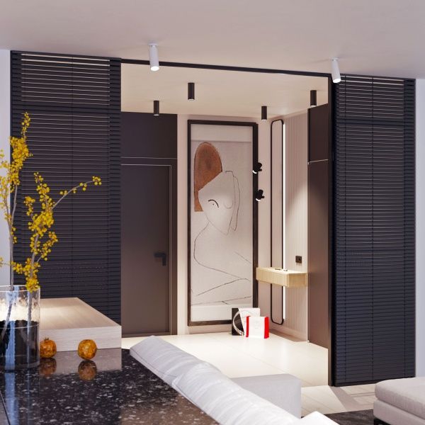 Корпус SP-POLO-SURFACE-R85 (BK, 1-3, 350mA) (Arlight, IP20 Металл, 3 года)