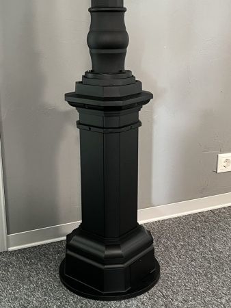 Светильник садово-парковый "Варна", G3960-1, 1* Е27  1*60W  IP44 h=2.45m, black+ wood. Светильник садово-парковый "Варна", G3960-1, 1* Е27  1*60W  IP44 h=2.45m, black+ wood.