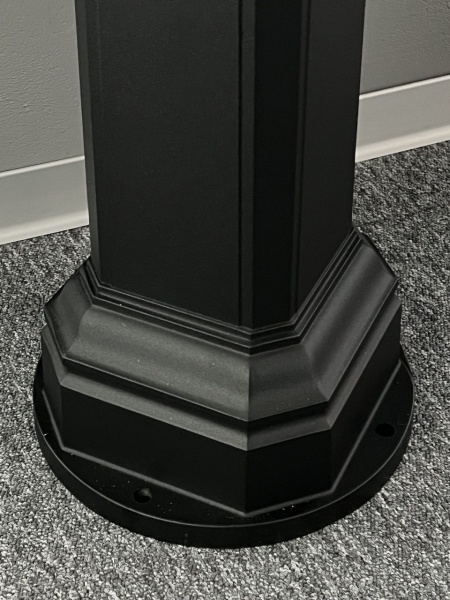 Светильник садово-парковый "Урмия", G3840-1M, 1* Е27  100W IP44  h=2.35m, черный Светильник садово-парковый "Урмия", G3840-1M, 1* Е27  100W IP44  h=2.35m, черный