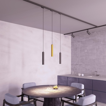 Светильник LGD-PIPE-TRACK-HANG-4TR-R50-9W Warm3000 (GD, 40 deg, 230V) (Arlight, IP20 Металл, 3 года)