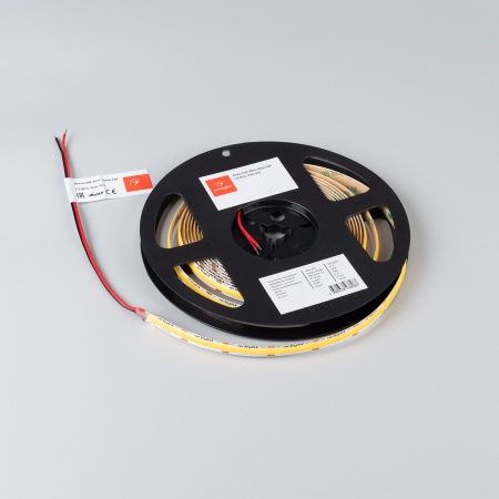 Лента COB-X576-10mm 24V Warm3500 (15 W/m, IP20, 5m) (Arlight, -)