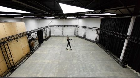 Подвесной светильник треугольный черный SILED TRIGON 400х350х100 (9 Вт)