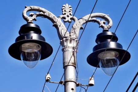 Уличный светодиодный фонарь на столб G7007 80W 4000K