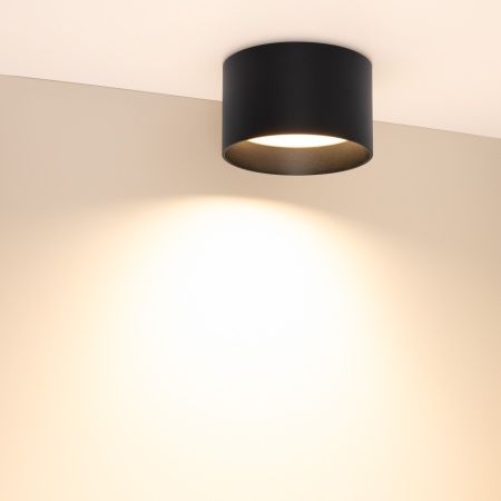 Светильник SP-BISCOTTO-R140-15W Warm3300-MIX (BK, 80 deg, 230V) (Arlight, IP54 Металл, 5 лет)