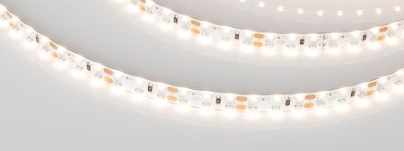 Лента RS 2-5000 24V Warm2700 2x2 8mm (3014, 240 LED/m, LUX) (Arlight, 14.4 Вт/м, IP20)