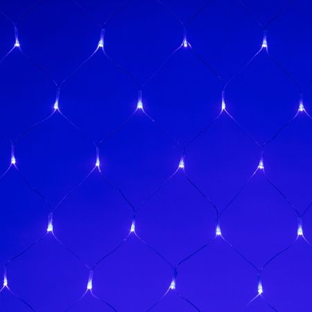 Светодиодная гирлянда ARD-NETLIGHT-HOME-1800x1500-CLEAR-180LED Blue (230V, 15W) (Ardecoled, IP20)