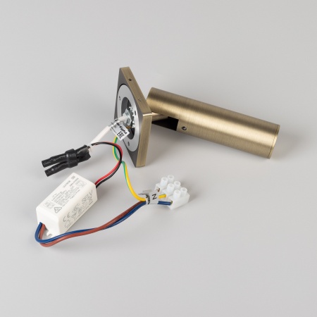 Светильник SP-READER-NB-S60x60-3W Warm2700 (BR, 20 deg, 230V) (Arlight, IP20 Металл, 3 года)