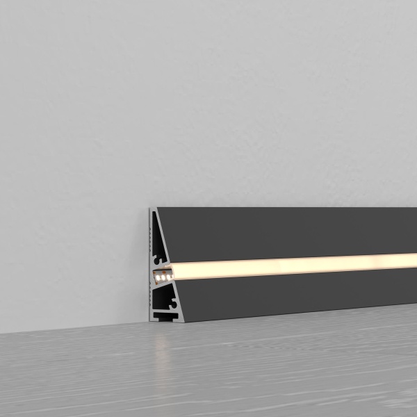 Профиль PLINTUS-H40-2000 BLACK (Arlight, Алюминий) Профиль PLINTUS-H40-2000 BLACK (Arlight, Алюминий)