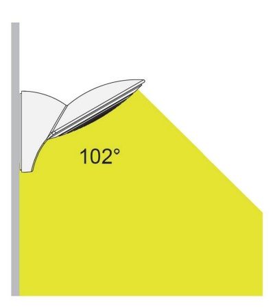 Настенный светильник Lutec, Темно-серый, Модерн, W1896-3K Gr