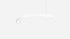 Подвесной светильник полукруг белый SILED NIMBUS-HALF 500х250х100х60 (16 Вт)
