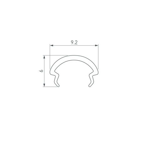 Экран матовый ROUND-D10.5-2000 OPAL (Arlight, Пластик) Экран матовый ROUND-D10.5-2000 OPAL (Arlight, Пластик)