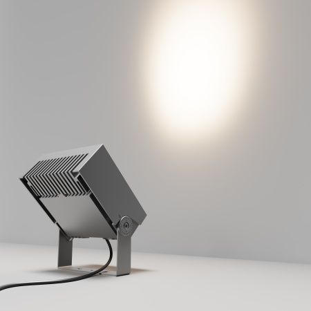 Светильник ALT-BLOCK-S220x220-50W Warm3000 (GR, 60 deg, 230V) (Arlight, IP66 Металл, 3 года)