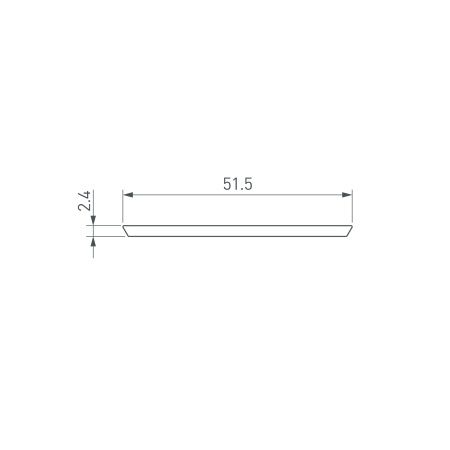 Экран призматический KLUS-POWER-W50-1500 (Arlight, Пластик)