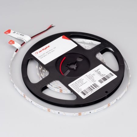 Лента RT-A60-8mm 12V UV400 (4.8 W/m, IP20, 2835, 5m) (Arlight, Открытый)
