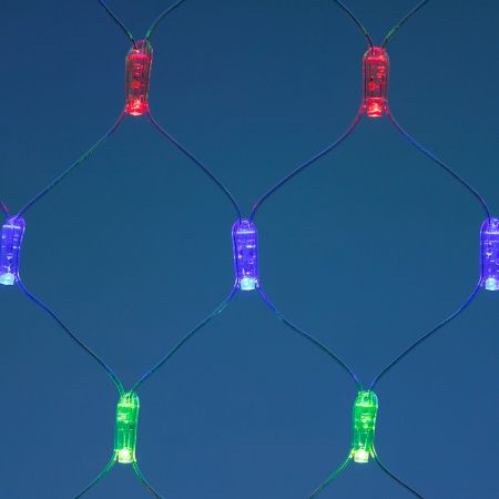 Светодиодная гирлянда ARD-NETLIGHT-CLASSIC-2000x1500-CLEAR-288LED RGB (230V, 18W) (Ardecoled, IP65)