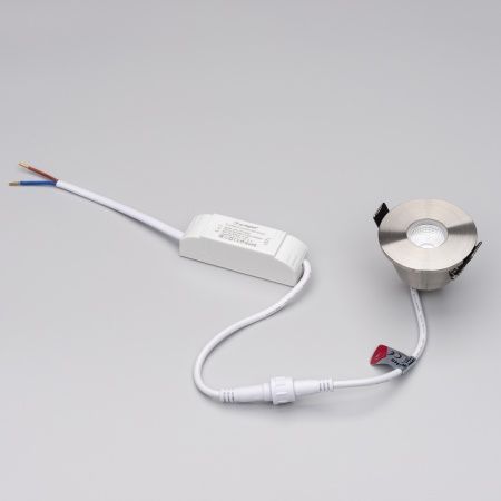 Светильник MS-GLORY-BUILT-R54-5W Day4000 (NI, 60 deg, 230V) (Arlight, IP54 Металл, 5 лет)