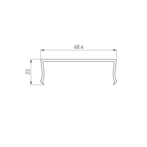Экран SL-W68-2000 OPAL (Arlight, Пластик) Экран SL-W68-2000 OPAL (Arlight, Пластик)
