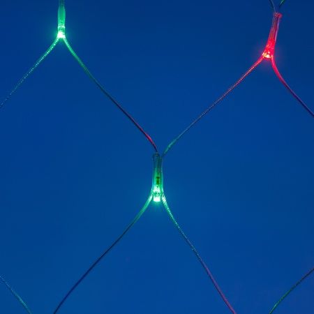 Светодиодная гирлянда ARD-NETLIGHT-HOME-1500x1500-CLEAR-150LED RGB (230V, 12W) (Ardecoled, IP20)