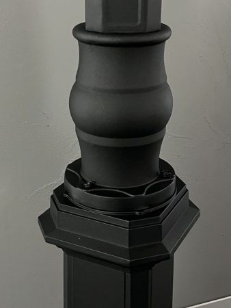 Светильник садово-парковый "Урмия", G3840-1M, 1* Е27  100W IP44  h=2.35m, черный Светильник садово-парковый "Урмия", G3840-1M, 1* Е27  100W IP44  h=2.35m, черный