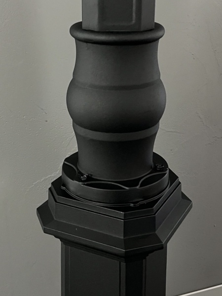 Светильник садово-парковый "Урмия", G3840-1M, 1* Е27  100W IP44  h=2.35m, черный Светильник садово-парковый "Урмия", G3840-1M, 1* Е27  100W IP44  h=2.35m, черный