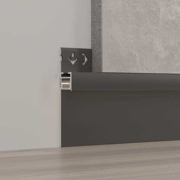 Профиль ARH-PLINTUS-50-FANTOM-3000 BLACK (Arlight, Алюминий) Профиль ARH-PLINTUS-50-FANTOM-3000 BLACK (Arlight, Алюминий)