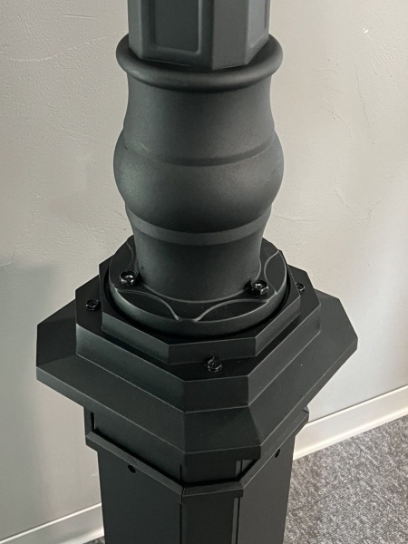 Светильник садово-парковый "Ларго", G4680-1, 1*Е27 1*100W  IP44  2,68mm, черный Светильник садово-парковый "Ларго", G4680-1, 1*Е27 1*100W  IP44  2,68mm, черный